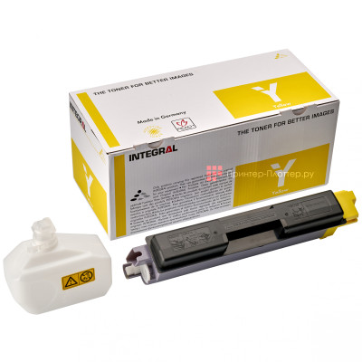 Тонер-картридж Integral Toner TK-590Y для Kyocera (yellow), 5000 стр.