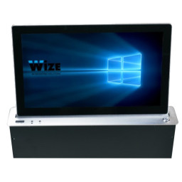 Выдвижной монитор Wize Pro Genius Fixed WR-15GF (черный)