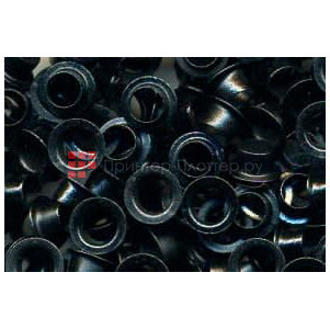 Люверсы, 4 мм, черные, 1 кг