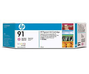 Картридж HP 91 (light magenta) 775мл
