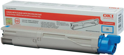 Тонер-картридж OKI TONER-C-MC350/MC360 (cyan) (PP035970)