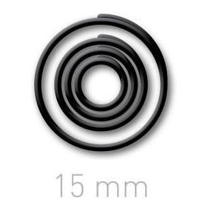 Кольца для переплета OPUS O.easyRing, 15 мм, черные, 300 шт.