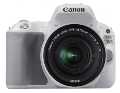 Фотоаппарат Canon EOS 200D 18–55 IS STM (white)