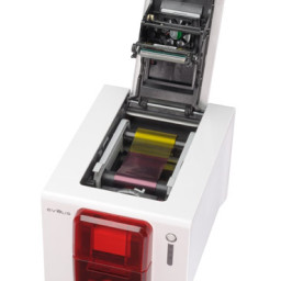Карт-принтер Evolis Zenius Expert (огненно-красный)