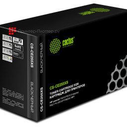 Картридж лазерный Cactus CS-CE255XS черный (12500 стр.) для HP LJ P3015