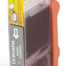 Картридж струйный Cactus CS-BCI6PM светло-пурпурный (12мл) для Canon BJC-8200/MP750/MP760/MP780/iP4000/iP5000/iP6000D/iP8500/S800/S820D/S830D/S900/S9000/i865/i905D/i9100/i950/i965/i990/i9900/i9951