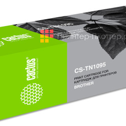 Картридж лазерный Cactus CS-TN1095 черный (1500стр.) для Brother DCP 1602/1602R