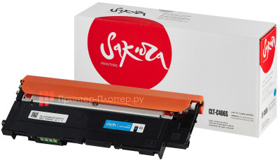 Тонер-картридж SAKURA CLTC406S для Samsung (cyan), 1000 стр. (PP052151)