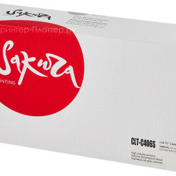 Тонер-картридж SAKURA CLTC406S для Samsung (cyan), 1000 стр. (PP052151)