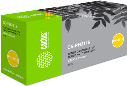 Картридж лазерный Cactus CS-PH3116 109R00748 черный (3000 стр.) для Xerox Phaser 3116