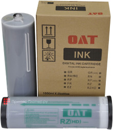 Краска OAT RZ (HD) (black) с чипом, 1 л