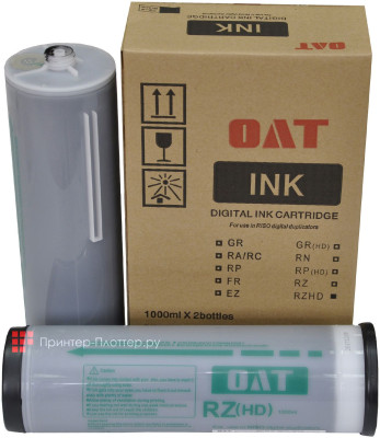 Краска OAT RZ (HD) (black) с чипом, 1 л