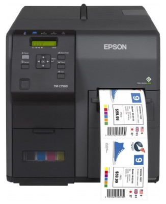 Принтер для печати наклеек Epson ColorWorks TM-C7500