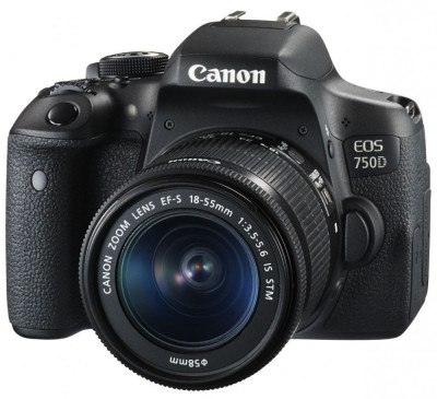 Фотоаппарат Canon EOS 750D 18–55 IS STM