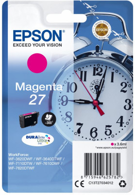 Картридж Epson T2703 (magenta) 3,6 мл
