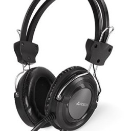 Гарнитура A4Tech ComfortFit HS-19 (черный, серебристый)