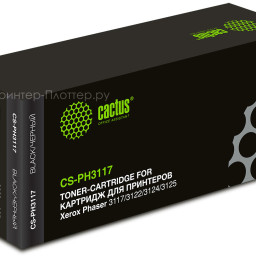 Картридж лазерный Cactus CS-PH3117 106R01159 черный (3000 стр.) для Xerox Phaser 3117/3122/3124/3125