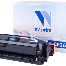 Картридж NVP совместимый NV-CE261A Cyan для HP Color LaserJet CP4025dn/ CP4025n/ CP4525dn/ CP4525n/ CP4525xh (11000k)