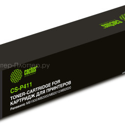 Картридж лазерный Cactus CS-P411 FAT411A7 черный (2000стр.) для Panasonic MB1900/MB2000/MB2010/MB2020/MB2025/MB2030