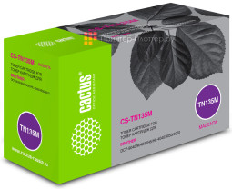 Картридж лазерный Cactus CS-TN135M пурпурный (4000стр.) для Brother DCP-9040/ 9042/9045/HL-4040/4050/4070