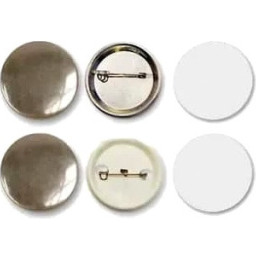 Заготовки для значков Bulros, диаметр 32 мм, 200 шт.