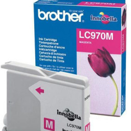 Картридж Brother LC-970M (magenta), 300 стр.