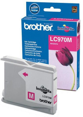 Картридж Brother LC-970M (magenta), 300 стр.