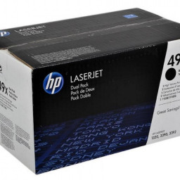 Тонер-картридж HP 49X (black) набор, 2 шт. x 6000 стр.