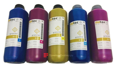 Чернила NUtec Granite G11 Ink LK (light black), 1 л (бутылка)