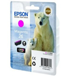 Картридж Epson Claria Premium Ink 26 Singlepack (magenta) (C13T26134012, C13T26134010)