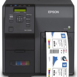Принтер для печати наклеек Epson ColorWorks TM-C7500G