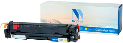Картридж совместимый NVP NV-054 Yellow для Canon i-Sensys LBP-620/621/623/640/MF-640/641/642/643/644/645 (1200k)