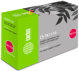 Картридж лазерный Cactus CS-TK1110 черный (2500 стр.) для Kyocera FS 1020MFP/1040/1120MFP