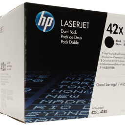 Тонер-картридж HP 42X (black) набор, 2 шт. x 20000 стр. (PP008424)