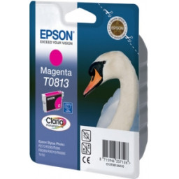 Картридж Epson T0813 (magenta)