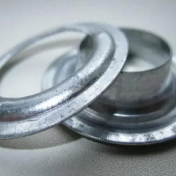 Люверсы для баннеров, 10 мм, оцинкованные, блочка+кольцо (Алтай/Урал/Уралец), 1000 шт.