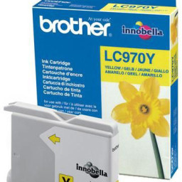 Картридж Brother LC-970Y (yellow), 300 стр.