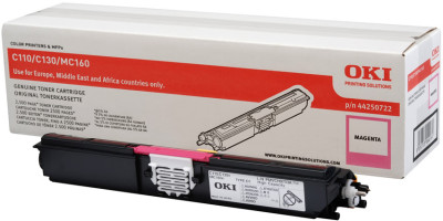 Тонер-картридж OKI TONER-M-C110/130/MC160-2.5K (magenta) (PP035968)