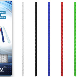 Пружины Bulros пластиковые, диаметр 8мм, желтые, 100шт