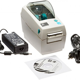 Термопринтер Zebra LP2824 Plus 203 DPI, EU/UK Cords, RS232, USB, EPL, ZPL