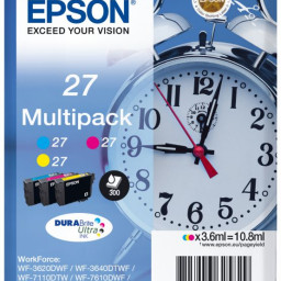 Картридж Epson T2705 комлект (C,M,Y) 3шт. 10,8 мл