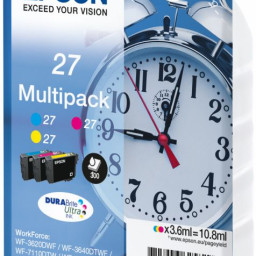 Картридж Epson T2705 комлект (C,M,Y) 3шт. 10,8 мл