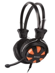 Гарнитура A4Tech ComfortFit HS-28 (black, orange)