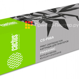 Картридж лазерный Cactus CS-P88A KX-FAT88A7 черный (2000стр.) для Panasonic FL401/402/403/423 FLC411/412/413/418