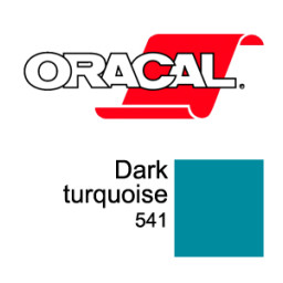 Пленка Oracal 8500 F541 (бирюзовый), 80мкм, 1000мм x 50м (4011363193298)