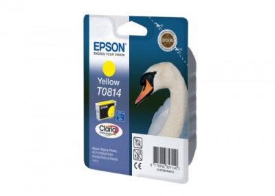 Картридж Epson T0814 (yellow)