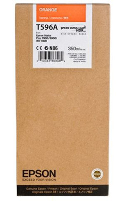 Картридж Epson T596A (orange) 350 мл