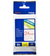 Brother белая плёнка для наклеек с красным шрифтом, 24 мм x 8 м