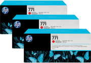 Картридж HP 771 (chromatic red) комплект, 3 шт. x 775 мл