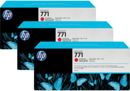 Картридж HP 771 (chromatic red) комплект, 3 шт. x 775 мл